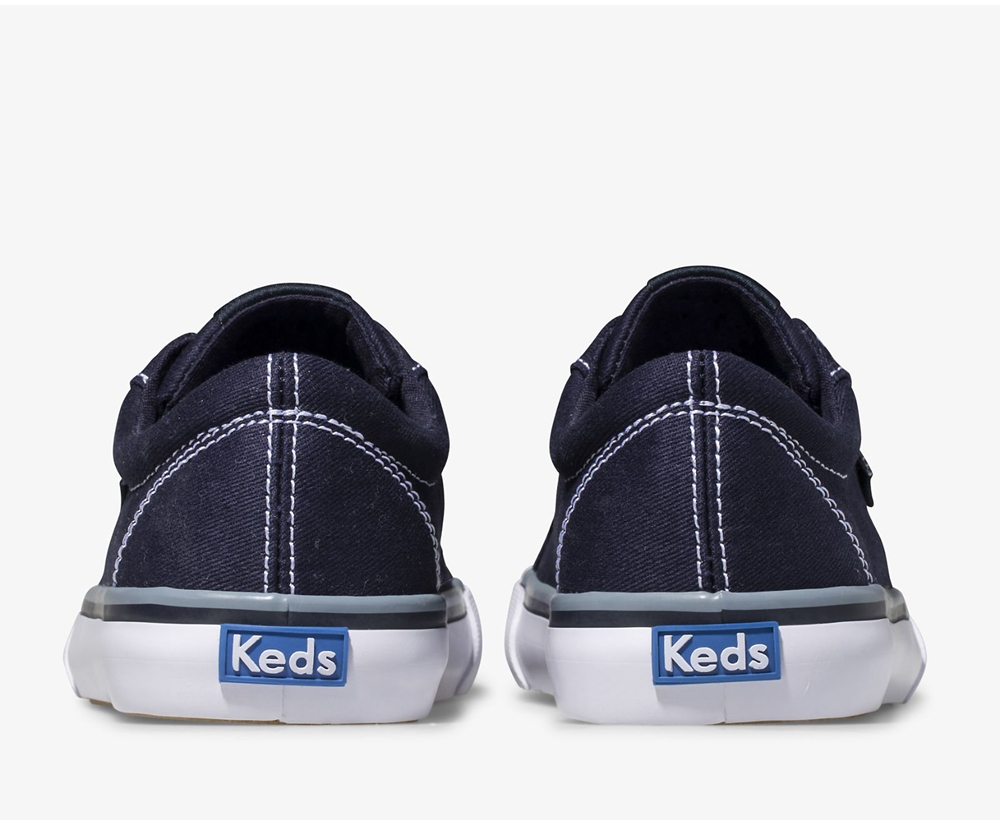 Basket Keds Enfant Bleu Marine - Jump Kick Toile - 345-VJKWRD